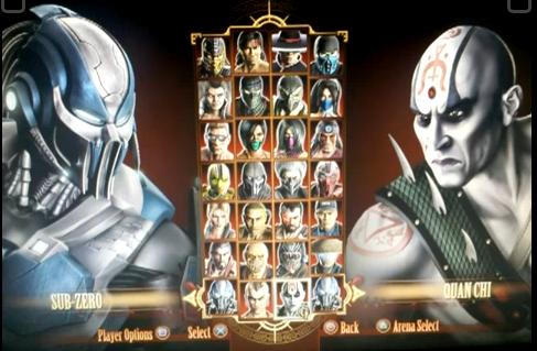 all mortal kombat characters pictures and names. mortal kombat 9 characters